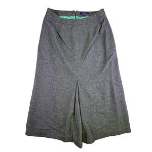 Chadwicks of Boston Skirt Women's Size 8 Herringbone Wool Blend